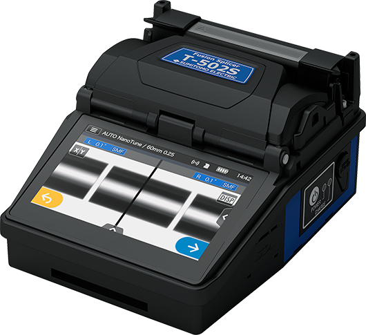 Sumitomo T-502S Fusion Splicer + Cleaver + Απογυμνωτής - sentinet.gr