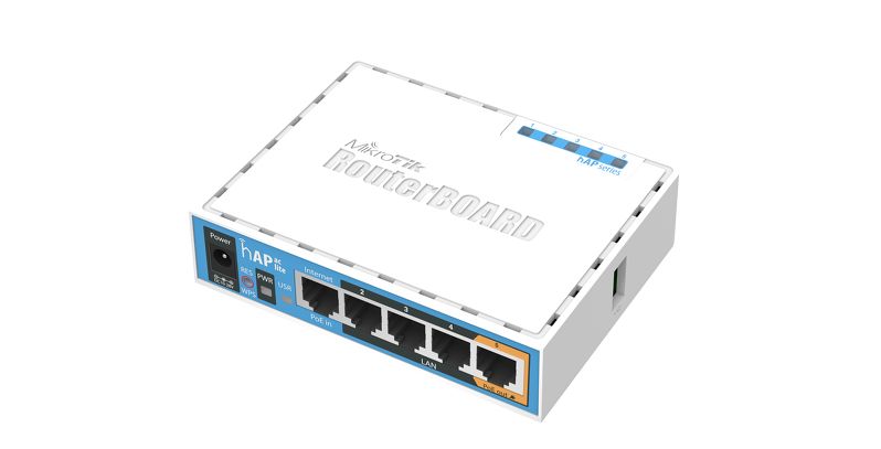 MikroTik RB952Ui-5ac2nD, hAP ac lite, 1.5dBi, 22dBm, 2x2 @ 2.4GHz, 2dBi, 23dBm, 1x1 @ 5GHz, 650MHz, 64MB, 5xEthernet, PoE in, PoE out, USB, L4 - sentinet.gr