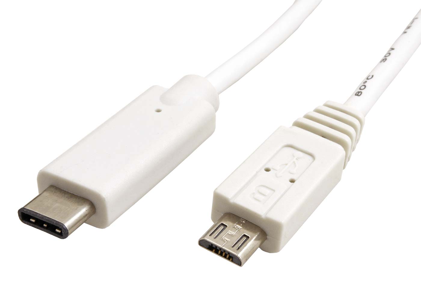 VΑLUΕ USB Cable Type-C Male to Micro USB Male USB 2.0 2m - (11.99.9021) - sentinet.gr
