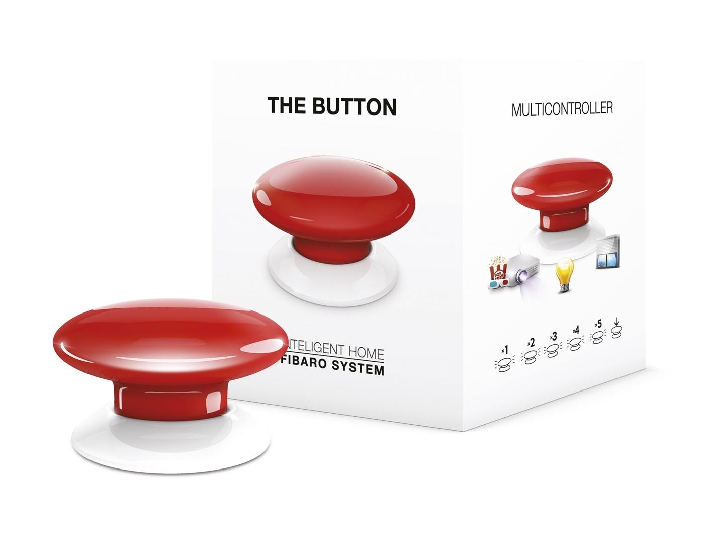 FIBARO The Button (Red) - sentinet.gr