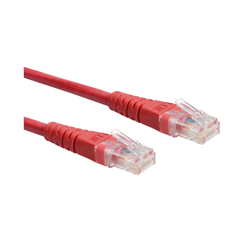Roline UTP 1m Cat6 Red - (21.15.1531) - sentinet.gr