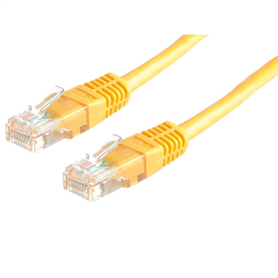 VALUE UTP 0.5m Cat6 Yellow - (21.99.1522) - sentinet.gr