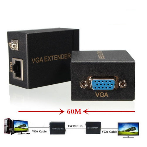 ANGA PS-60 VGA Extender 60μ 1x UTP CAT5e/6 καλώδιο - sentinet.gr