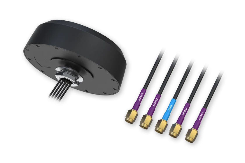 Teltonika PR1KCI49, 5G Combo MIMO Mobile/GNSS Roof SMA Antenna - sentinet.gr
