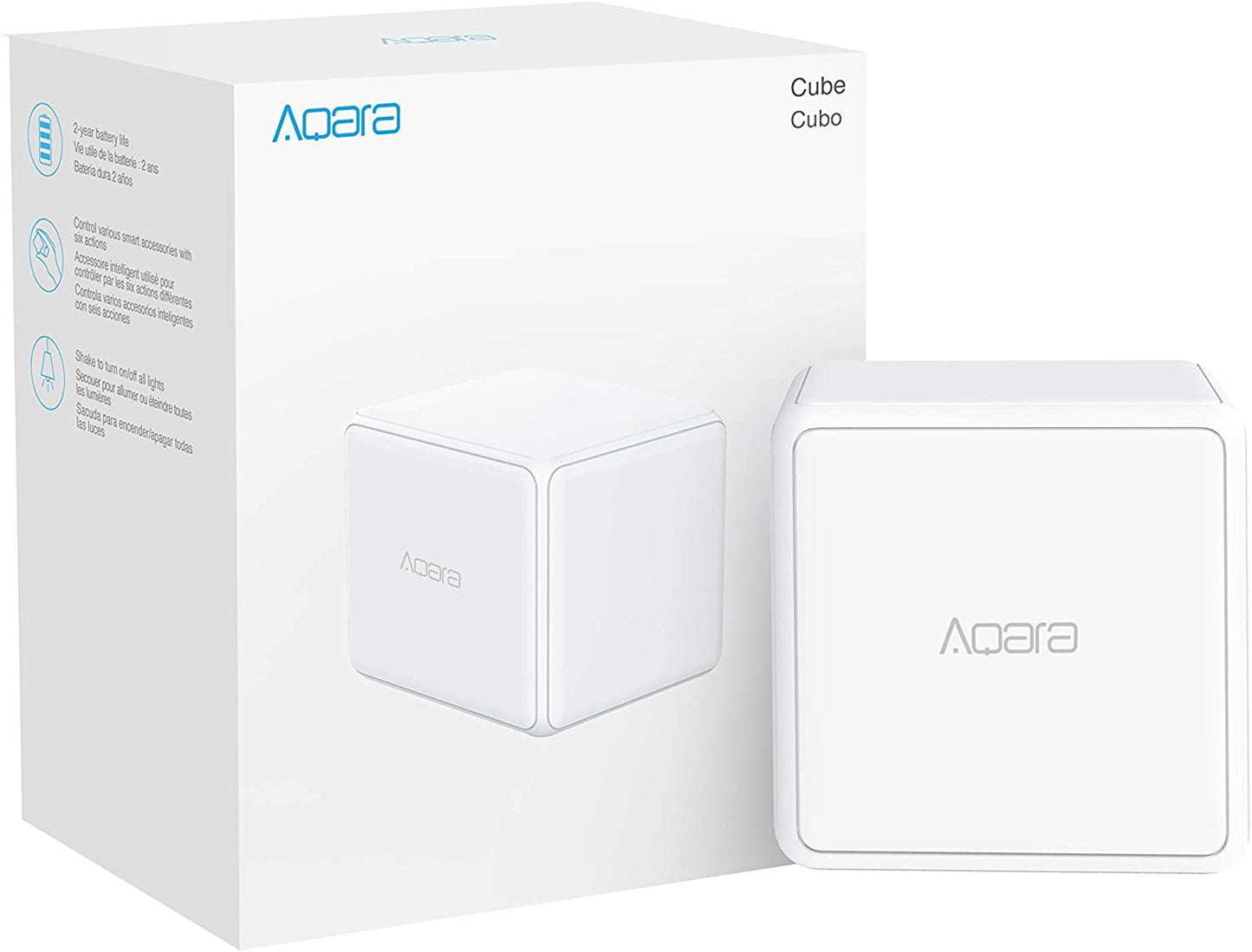 Aqara MFKZQ01LM Intelligent Cube Controller ( Xiaomi Ecosystem Product ) - White - sentinet.gr