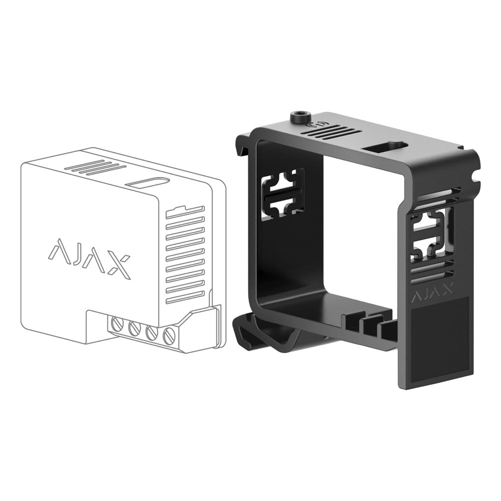 AJAX SYSTEMS - DIN HOLDER BLACK - sentinet.gr