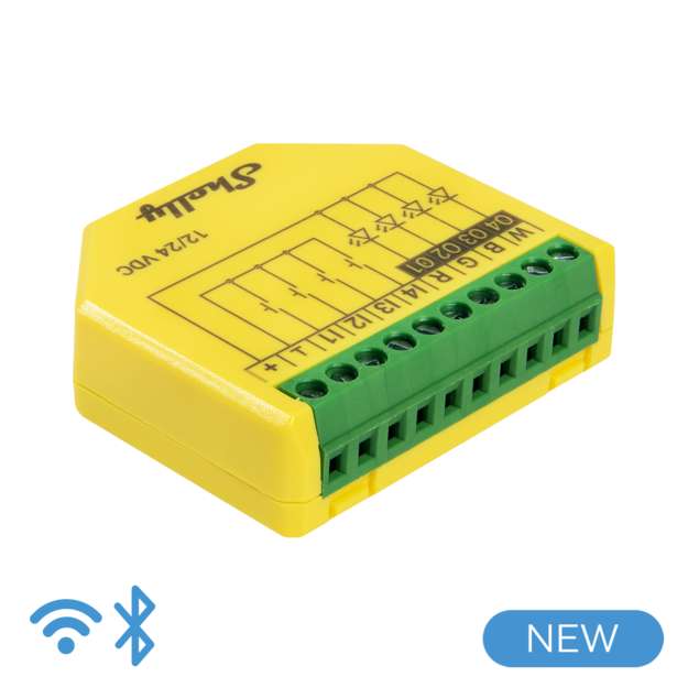 Shelly Plus RGBW PM - sentinet.gr