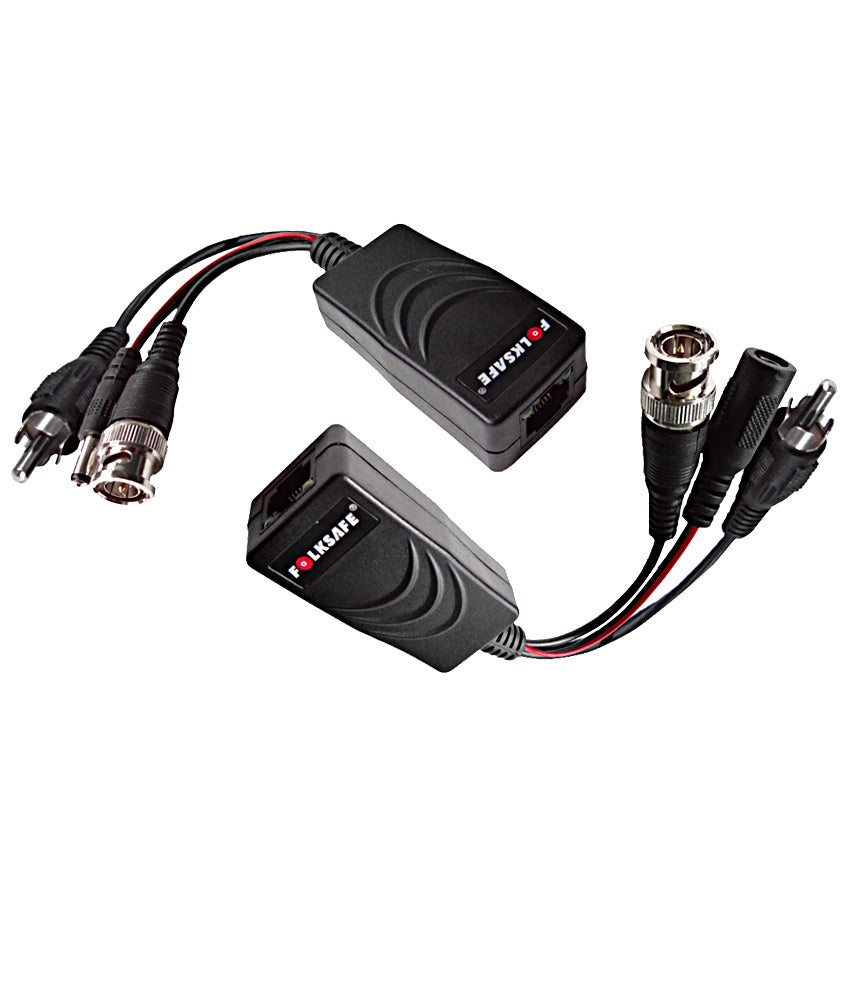 FOLKSAFE FS-HD4301VPA HD-Video Balun + Audio (ΖΕΥΓΟΣ) - sentinet.gr
