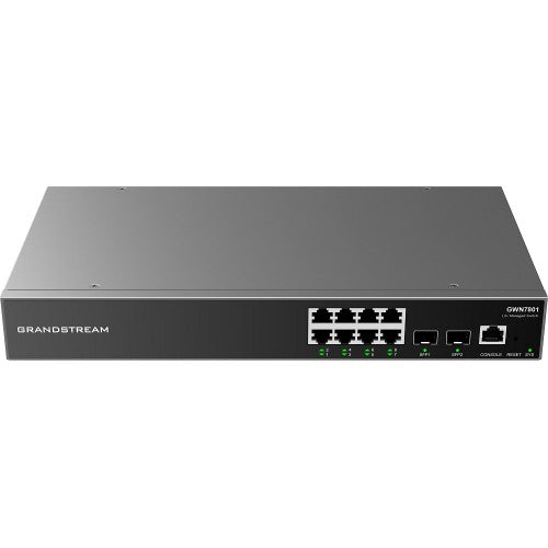 Grandstream GWN7801, Enterprise 8-Port Gigabit L2+ Managed Network Switch with 2 Gigabit SFP Uplink Ports - sentinet.gr