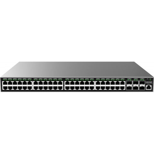 Grandstream GWN7806P, 48-Port Enterprise-Grade Gigabit L2+ Managed PoE/PoE+ Switch with 6 SFP+ Ports - sentinet.gr