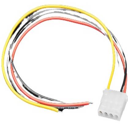 IDE Molex 4-pin Plug Cable - 30cm long - sentinet.gr