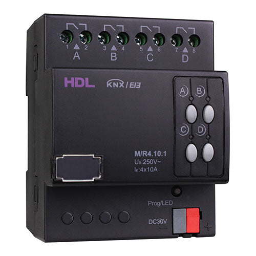 HDL 10A Relay Module 4CH (HDL-M/R04.10.1) - sentinet.gr