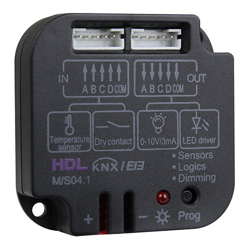 HDL Dry Contact Sensor 4CH (HDL-M/S04.1) - sentinet.gr