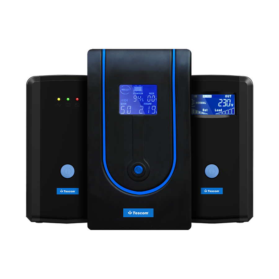 Tescom UPS LEO PLUS LCD 1200AP 1200VA 720W - sentinet.gr