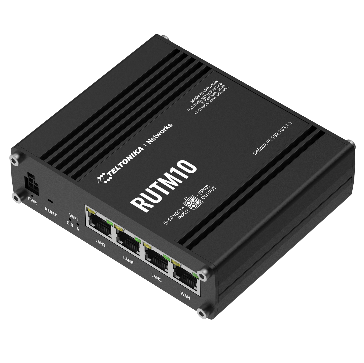 Teltonika RUTM10 Industrial WiFi 5 Ethernet Router - sentinet.gr