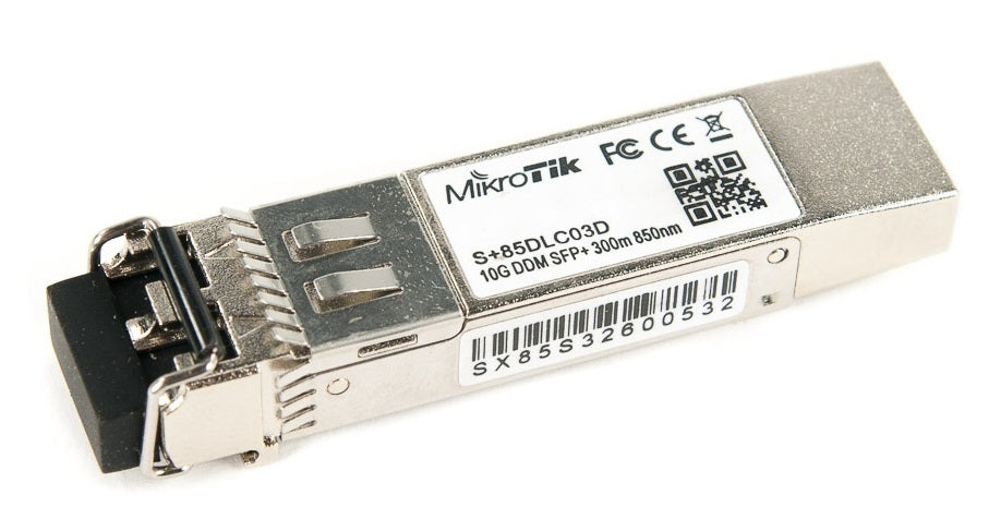 MikroTik S+85DLC03D, SFP+ (10Gbit), 300m, Multi Mode - sentinet.gr