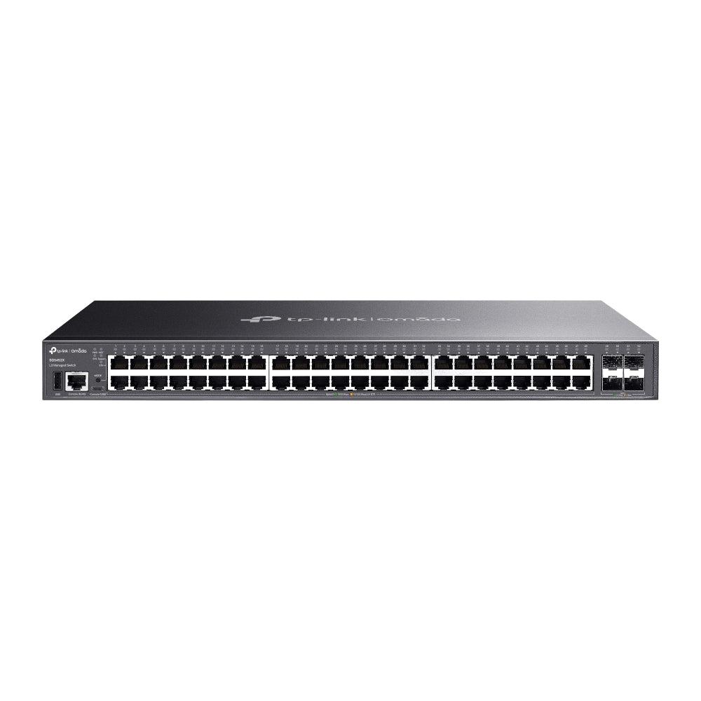TP-Link SG5452X v1.0, Omada 48-Port Gigabit Stackable Lite L3 Managed Switch with 4x SFP+ - sentinet.gr