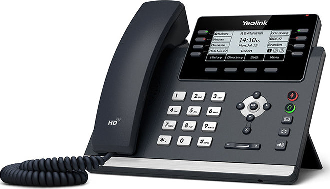 Yealink SIP-T43U Ultra-elegant Gigabit IP Phone - sentinet.gr