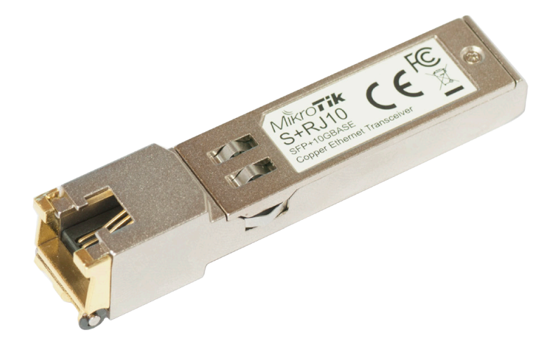 MikroTik S+RJ10, RJ45 SFP+ 10G copper module - sentinet.gr