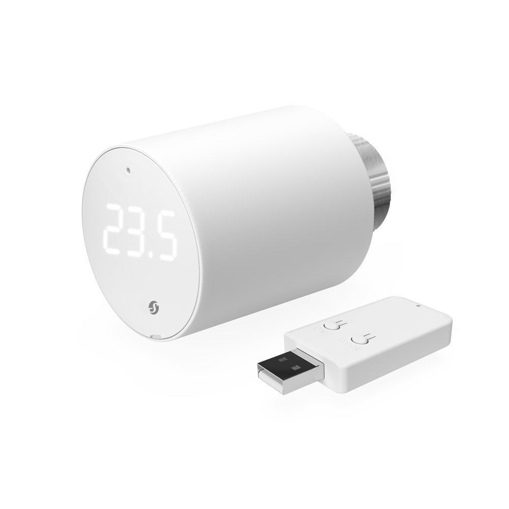 Shelly BLU TRV + BLU Gateway Gen3 White - sentinet.gr