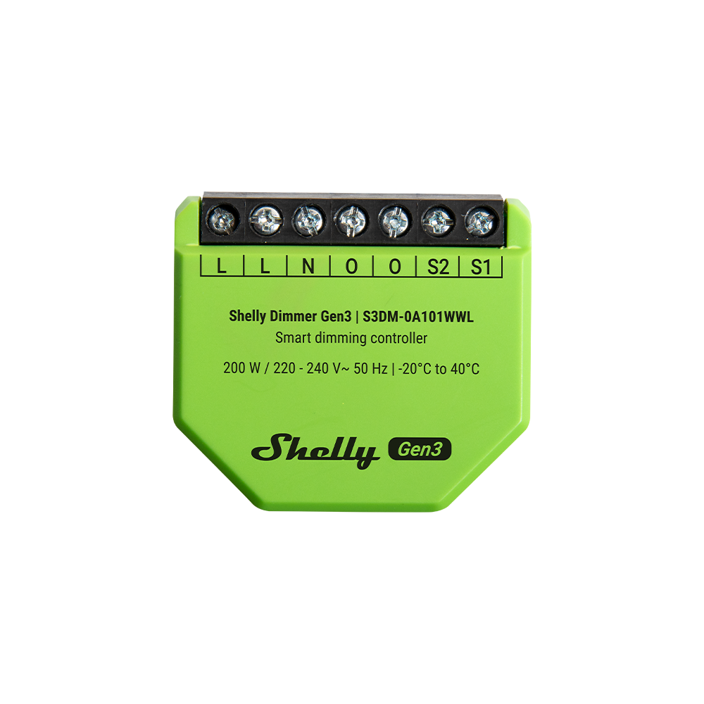 Shelly Dimmer Gen3 - sentinet.gr