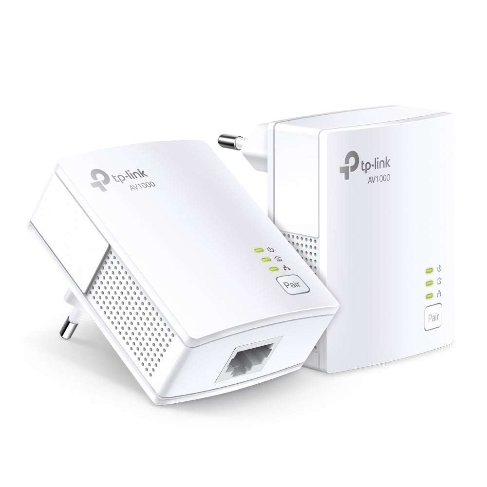 TP-Link TL-PA7017 KIT v4.0, AV1000 Gigabit Powerline Starter Kit - sentinet.gr