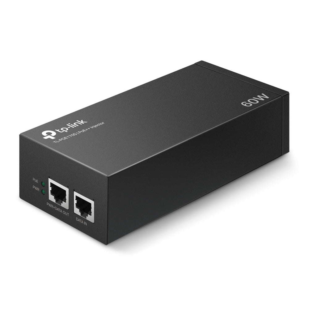 TP-Link POE170S v2.20, Gigabit PoE++ Injector 802.3bt - sentinet.gr