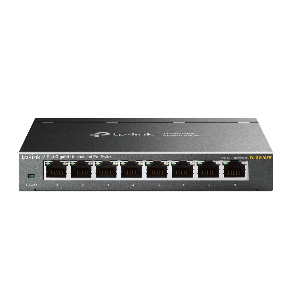 TP-Link TL-SG108E v6.0, 8-Port Gigabit Easy Smart Switch - sentinet.gr