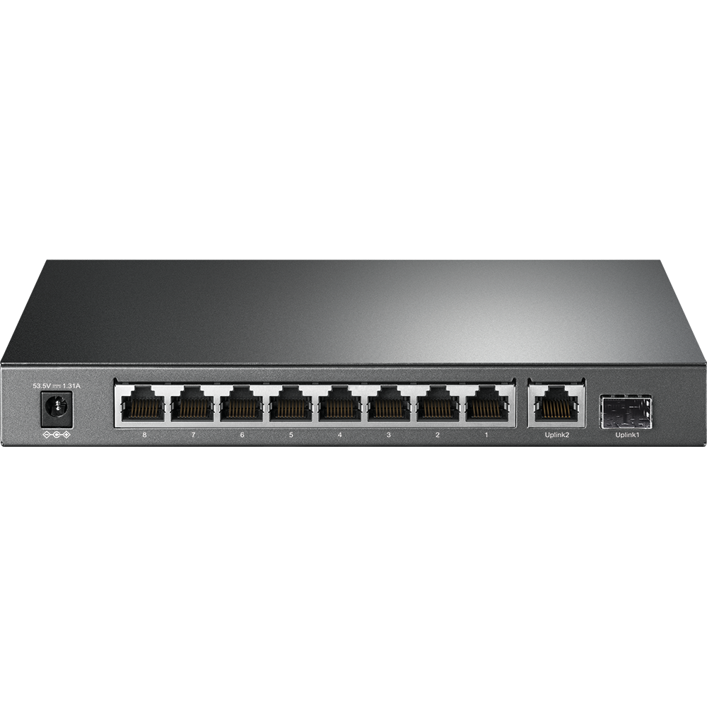 TP-Link TL-SG1210P v4.0, 10-Port Gigabit Desktop Switch with 8-Port PoE+ - sentinet.gr