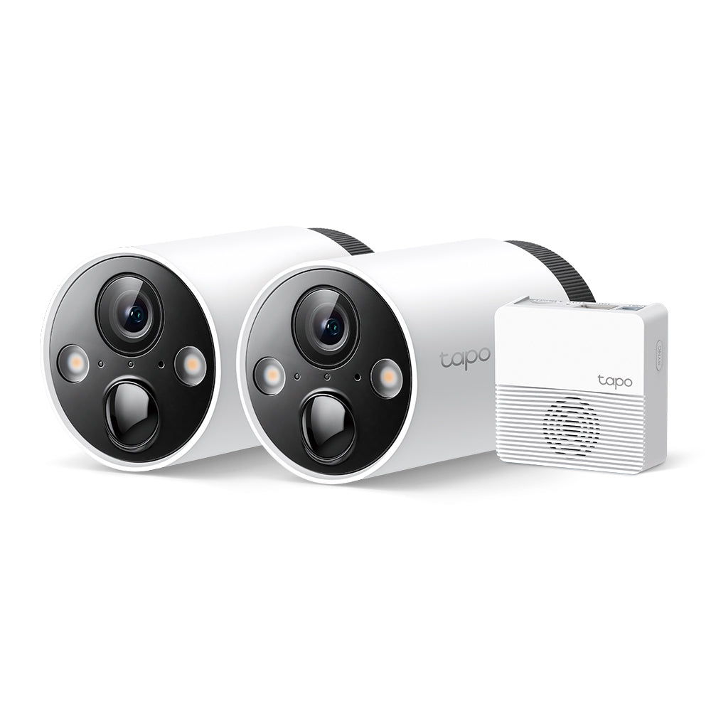TP-Link Tapo C420S2 v1.20, Smart Battery Security Camera System, 2-Camera System - sentinet.gr