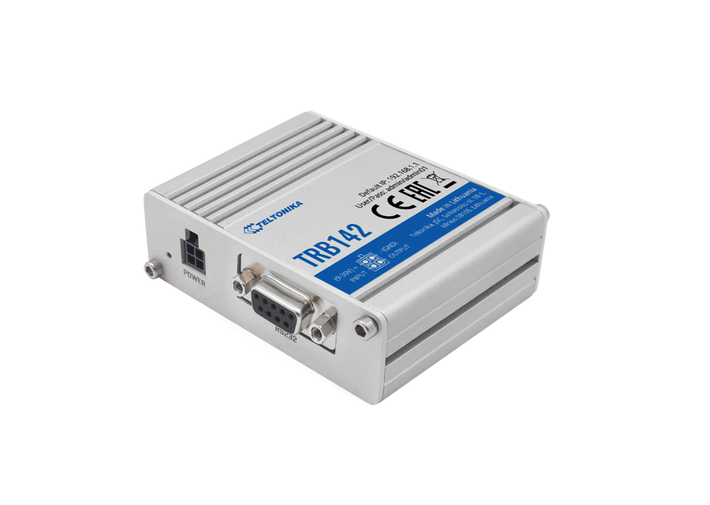 Teltonika TRB142 LTE RS232 Gateway - sentinet.gr
