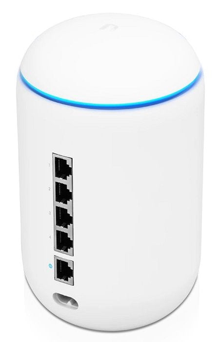 Ubiquiti UDM, UniFi Dream Machine, Dual Band WiFi AP + USG + UniFi Controller, 5xGigabit, Quad-Core 1.7GHz, 2GB, 3dBi, 23dBm, 300Mbps, 2x2 @ 2.4GHz & 4.5dBi, 26dBm, 1733Mbps, 4x4 @ 5GHz, MU-MIMO - sentinet.gr
