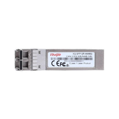 Ruijie XG-SFP-SR-MM850, 10GBASE-SR SFP+ 850nm 300m DOM Duplex LC MMF Optical Transceiver Module - sentinet.gr