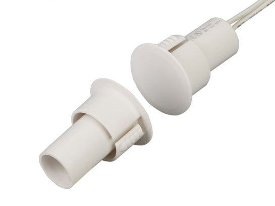 SPARK - SP-MC09W, Ενσύρματη χωνευτή μαγνητική επαφή 3/4, χρώμα λευκό - sentinet.gr