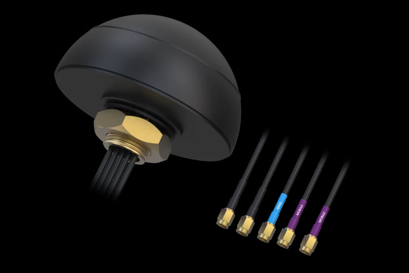 Teltonika PR1KCO28, Combo MIMO Mobile/GNSS/WiFi Roof SMA Antenna, 5x3m - sentinet.gr