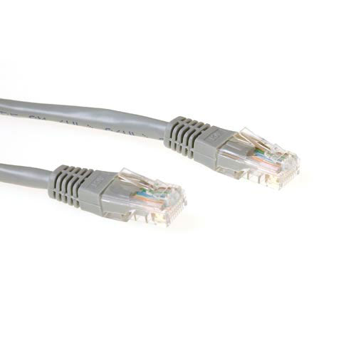 INTRONICS UTP 0.25m Cat5e Grey - (IB6052) - sentinet.gr