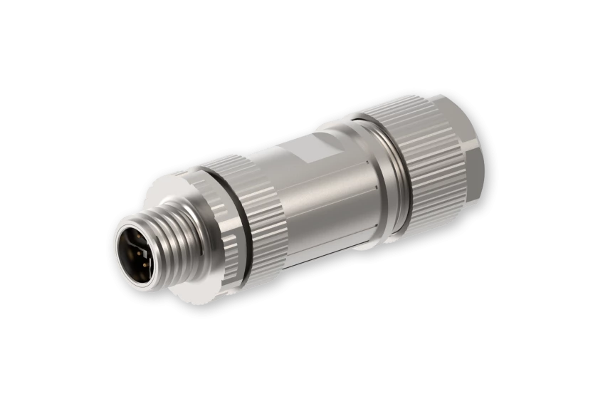 Teltonika PR40118K, M12 X Type 8-Pin Male Connector - sentinet.gr