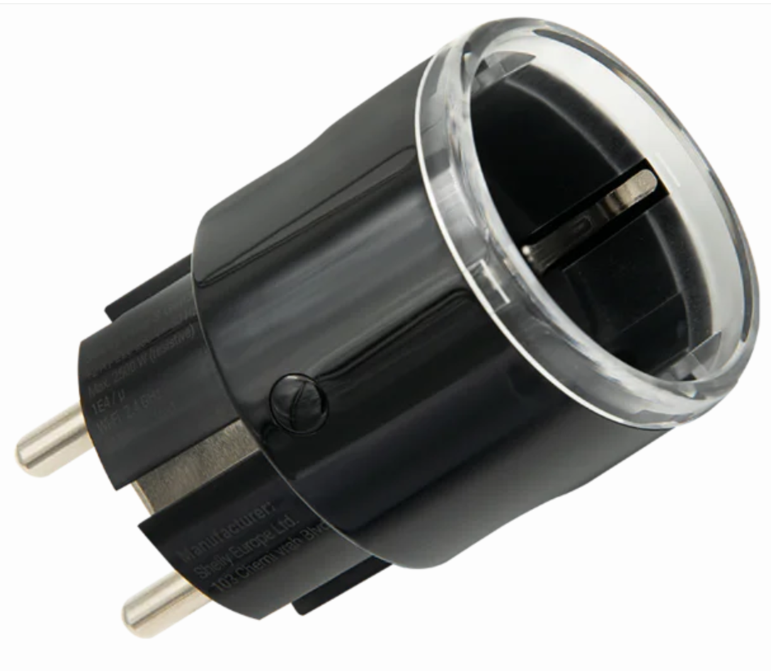 Shelly Plug S Gen3 Black - sentinet.gr