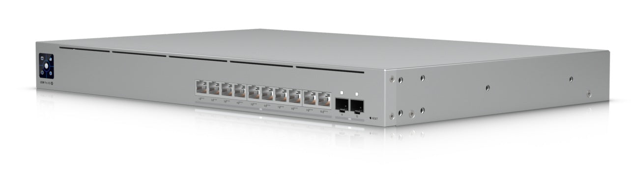 Ubiquiti USW-Pro-XG-10-PoE, UniFi Pro XG 10 PoE Etherlighting Switch, 10x10Gbps PoE+++, 2xSFP+, Layer 3, 400W PoE Budget - sentinet.gr