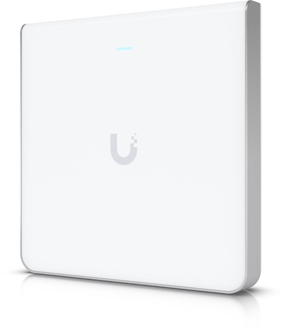 Ubiquiti U6-Enterprise-IW, UniFi WiFi 6 Enterprise In-Wall, 4dBi, 22dBm, 570Mbps, 2x2 @ 2.4GHz & 5.8dBi, 26dBm, 4800Mbps 4x4 @ 5GHz, 4xGigabit, 1x2.5GbE - sentinet.gr