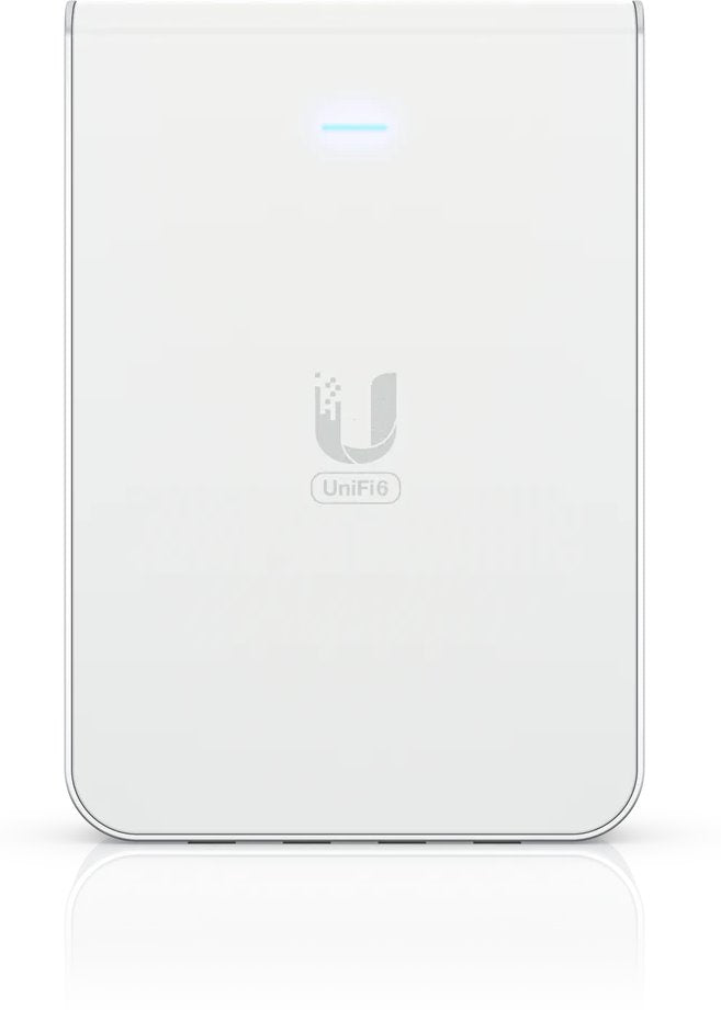 Ubiquiti U6-IW, UniFi6 In-Wall, 5dBi, 22dBm, 600Mbps, 2x2 @ 2.4GHz & 5.9dBi, 26dBm, 4800Mbps, 4x4 @ 5GHz, 5xGigabit - sentinet.gr