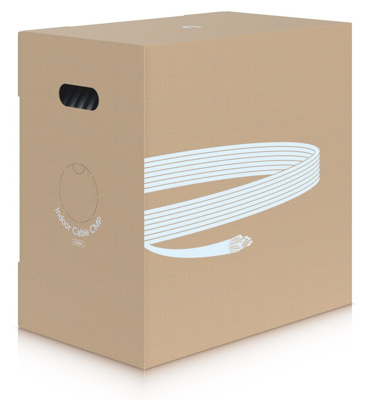 Ubiquiti UACC-Cable-C6A-CMP, UniFi Indoor Cable, Cat6a, CMP, Unshielded, White - sentinet.gr