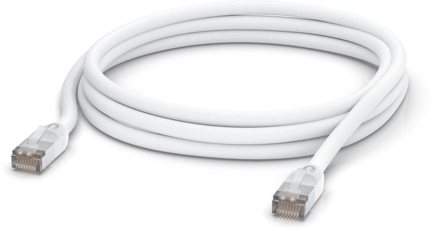 Ubiquiti UACC-Cable-Patch-Outdoor-3M-W, Outdoor UniFi Patch cable, 3m, Cat5e, white - sentinet.gr