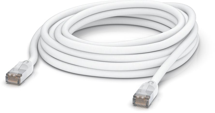 Ubiquiti UACC-Cable-Patch-Outdoor-8M-W, Outdoor UniFi Patch cable, 8m, Cat5e, white - sentinet.gr