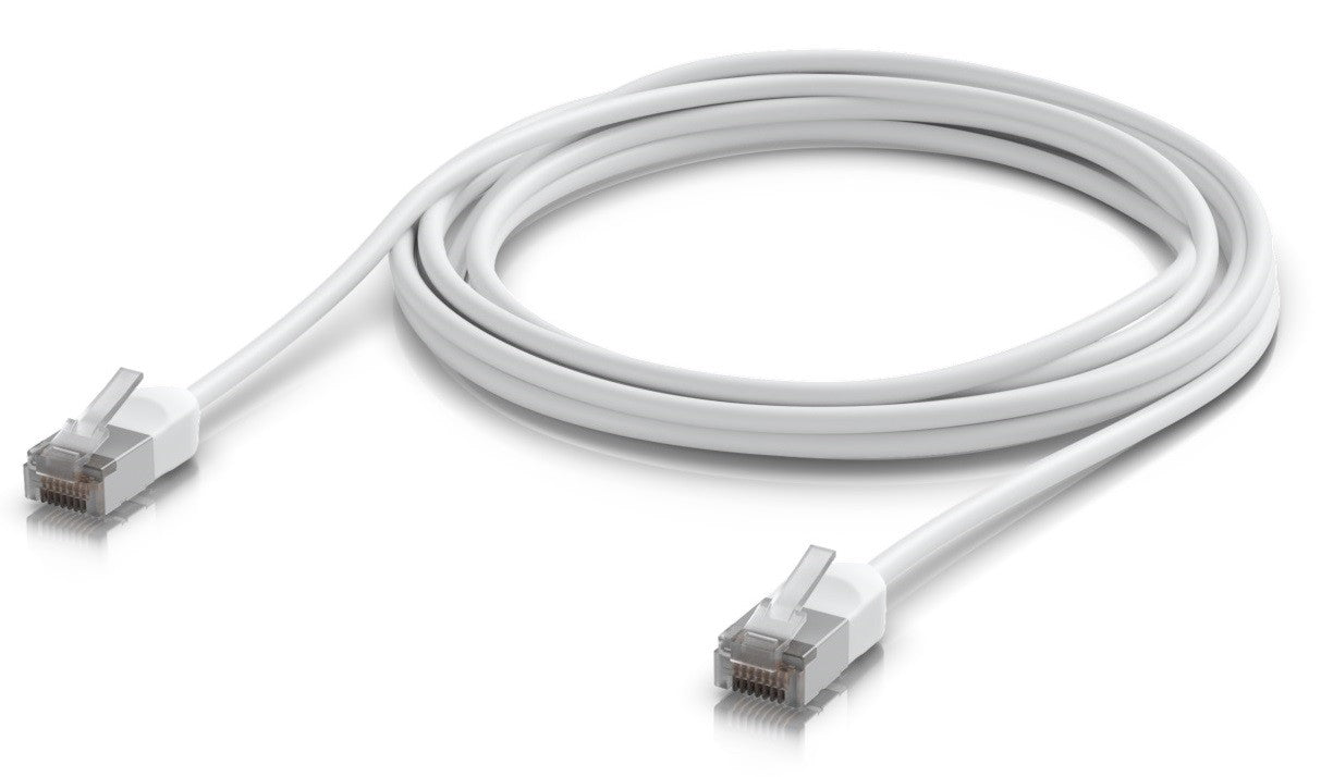 Ubiquiti UACC-Cable-Patch-Outdoor-C6A-3M-W, UniFi Premium Patch Cable Outdoor, 3m, Cat6a, white - sentinet.gr