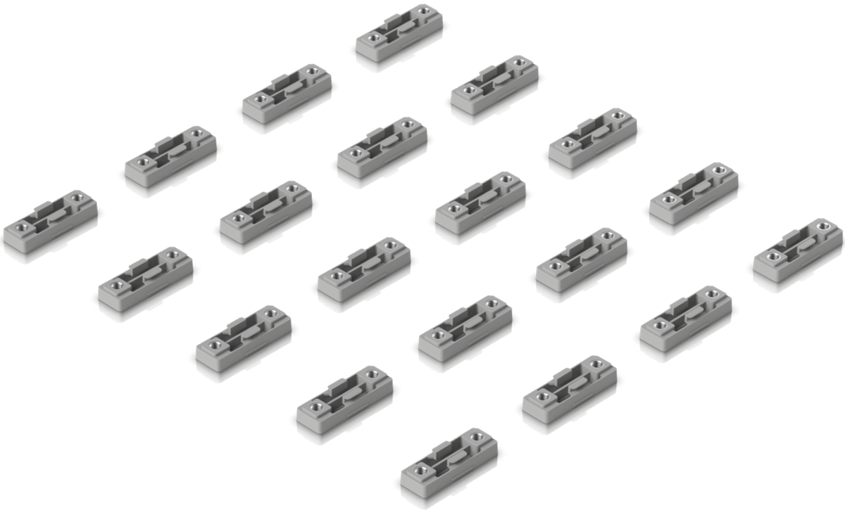 Ubiquiti UACC-Rack-PM-Kit, Rack Mount Kit, 20-Pack - sentinet.gr