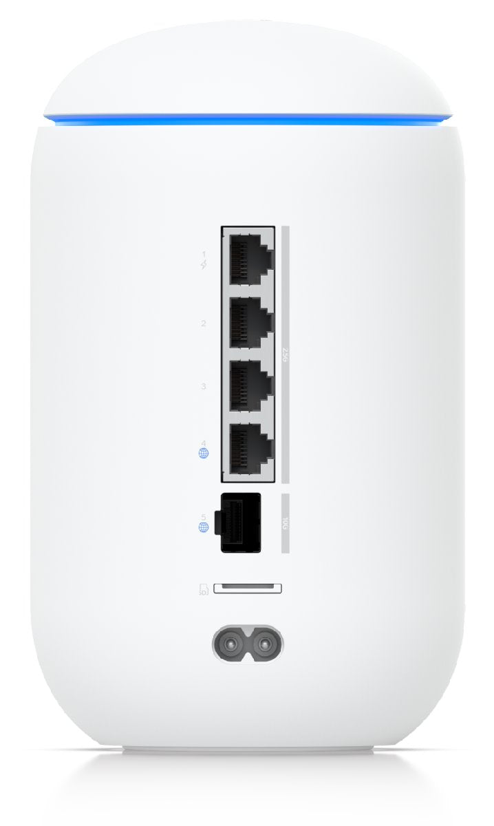 Ubiquiti UDR7, UniFi Dream Router 7, Tri Band WiFi 7 AP Dual Wan Router (1x2.5GbE+1x10G SFP+) + Controller, 3x2.5GbE, 1xPoE out 802.3af - sentinet.gr