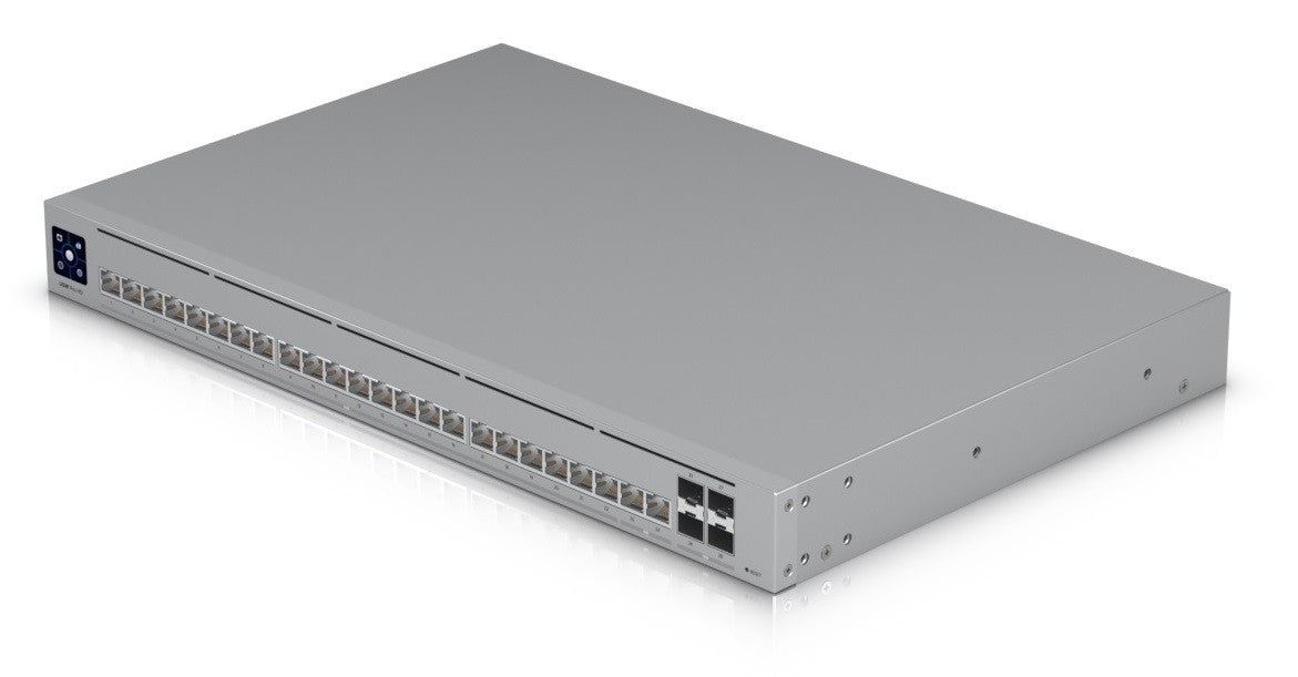 Ubiquiti USW-Pro-HD-24, UniFi Pro HD 24 Switch, 22x2.5Gbps, 2x10Gbps, 4xSFP+ - sentinet.gr