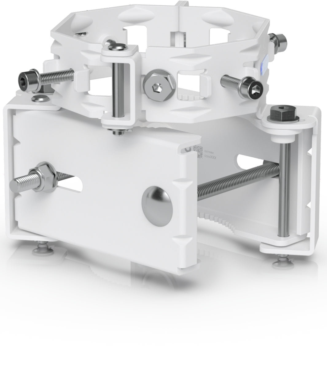 Ubiquiti UACC-Wave-AP-Micro-Mount, pole mount that supports up to four Wave AP Micros or Wave AP Gen2 for full 360° broadcasting - sentinet.gr