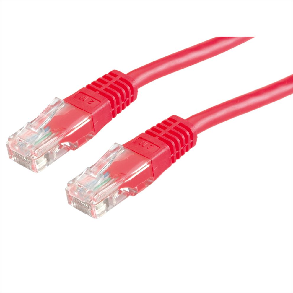 VALUE UTP 1m Cat6 Red - (21.99.1531) - sentinet.gr